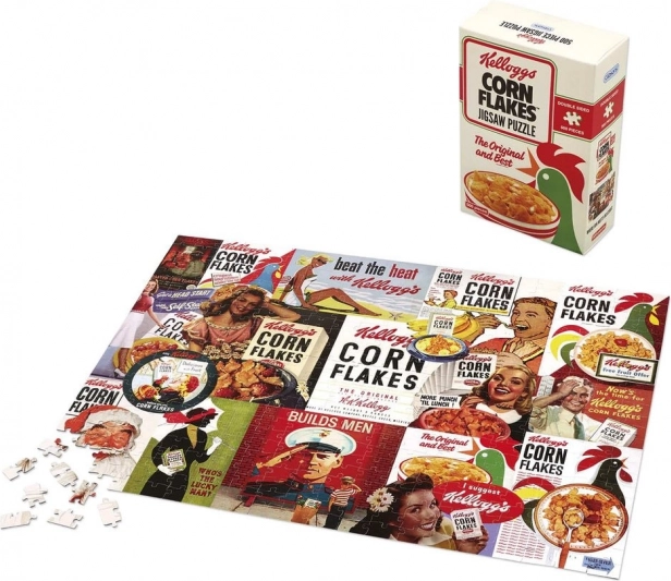 Double-sided puzzle Kellogg's Cornflakes 500 pieces
