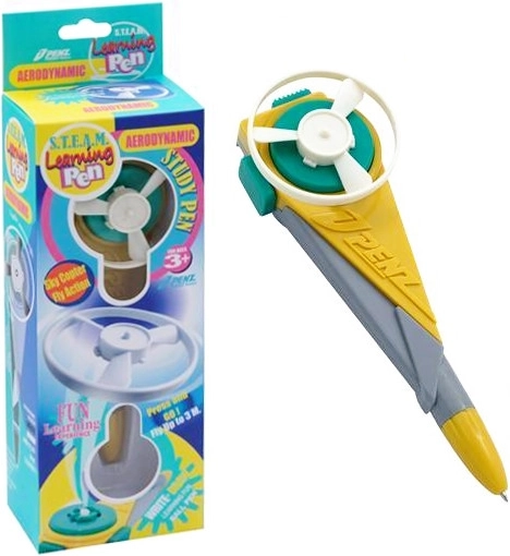 Stylo avec disque volant à lancement