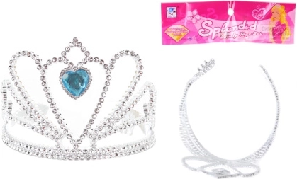 Plastic crown for children in a bag