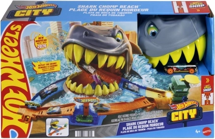 Hot Wheels City Plage Mâchoires de Requin Shark Chomp