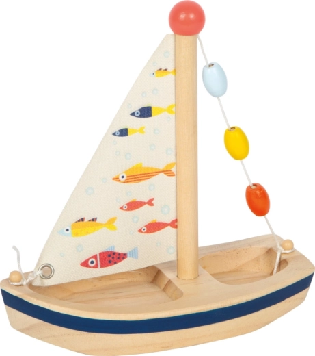Wooden water toy – Ocean sailboat small foot