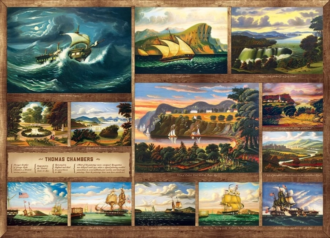 Puzzle COBBLE HILL Thomas Chambers 1000 pieces