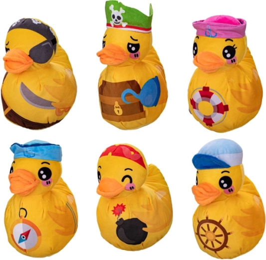 Pluchen eendje 19 cm voor baby’s