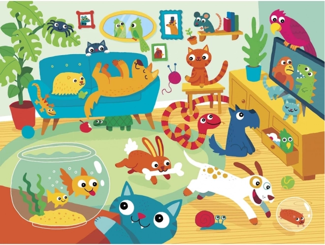 Animal Party Puzzle 24 Pieces