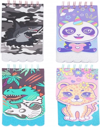 Spiraalnotitieblok 9 × 9,5 cm, 40 ongelinieerde pagina’s