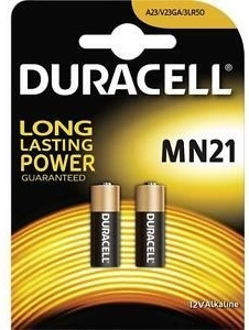 Alkaline-Batterie 12 V DURACELL MN21 A23