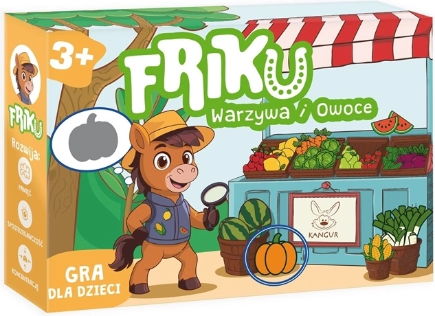 Friku – Vegetables and Fruit (educational game for children)