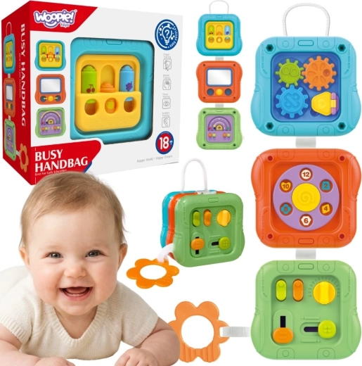 Sensory Activity Cube 6-in-1 Woopie Baby