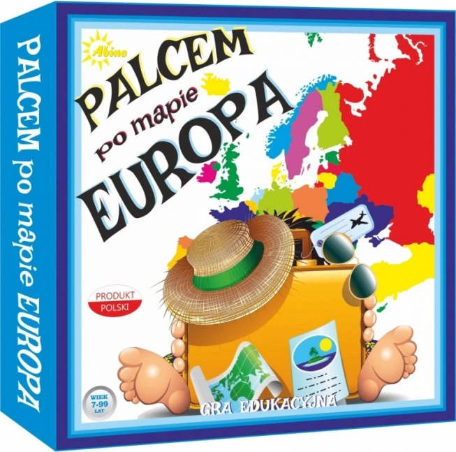Thumb on the Map – Europe educational board game