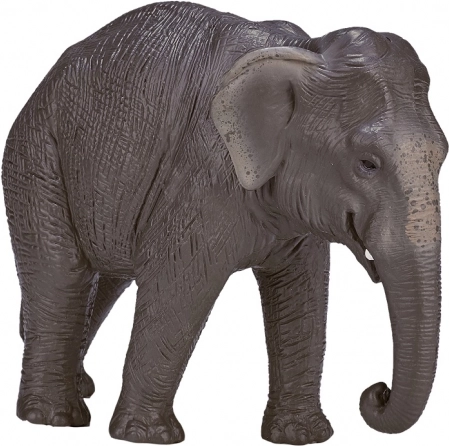 Realistic Plastic Figurine of Indian Elephant