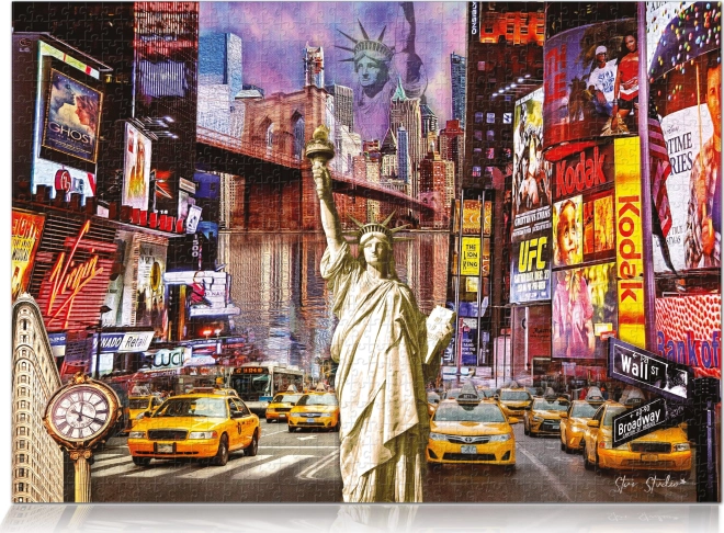 Puzzle New York 1000 Pieces STAR