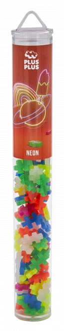 PlusPlus Mini Neon Building Set 100 pcs