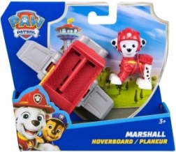 PAW Patrol Marshall met hovercraft – actiefiguur en voertuig