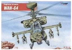 Mirage WAH-64 attack helicopter – plastic model 1:72
