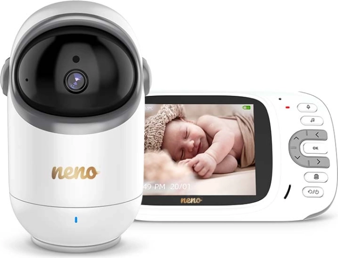 Neno Berkano draaibare babyfoon met 3,2" display