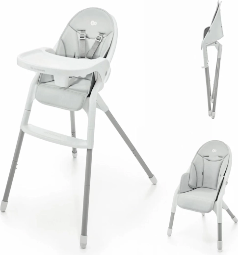 Kinderkraft Dinnly 2-in-1 High Chair Grey