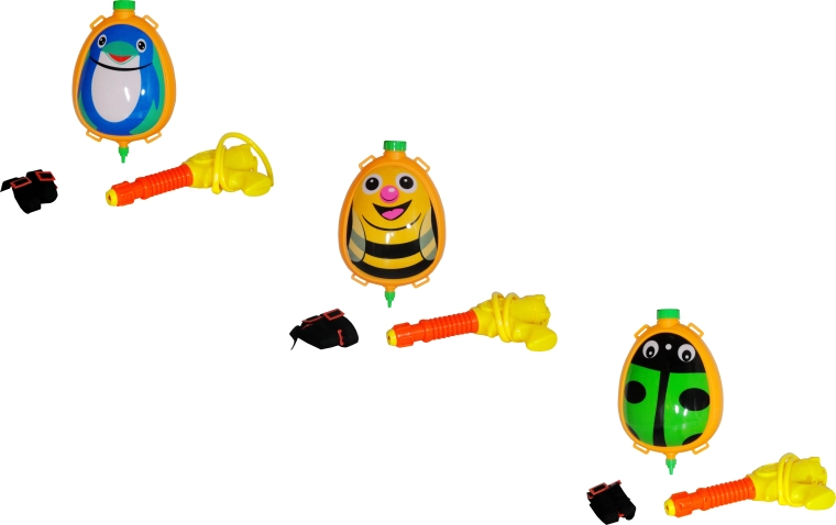 Pistolet à eau avec réservoir dorsal