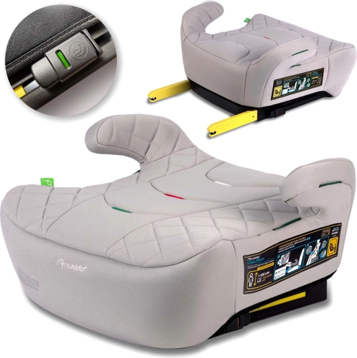 Autostoelverhoger ISOFIX 22–36 kg NUKIDO Louis i-Size