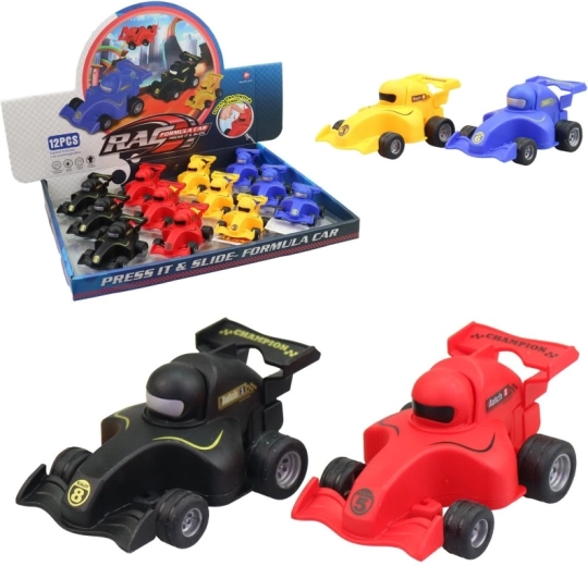 Push-and-Go Cars – Set of 12 in Display Box