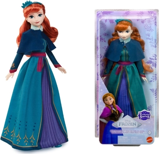 Disney Frozen-pop Anna-pop in feestelijke jurk