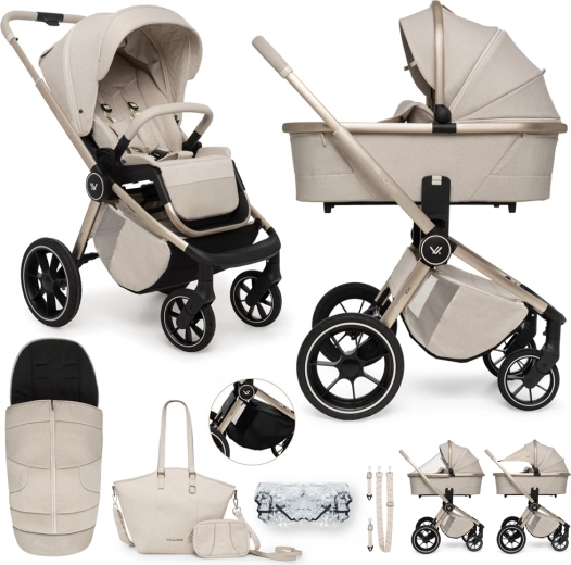 Muuvo Quick Boho beige 2-in-1 combination stroller