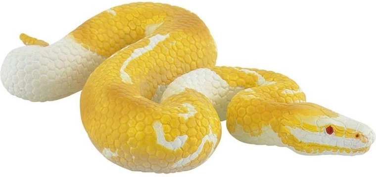 Bullyland figure albino royal python