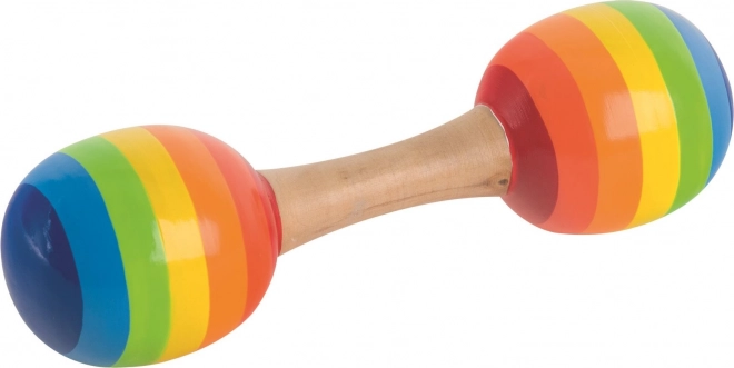 Double wooden maracas GOKI – 2 pcs