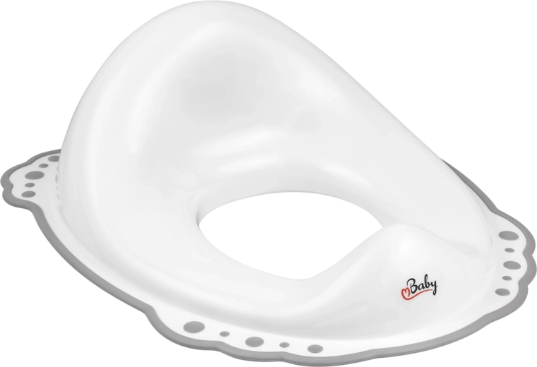 Réducteur WC antidérapant Maltex Classic blanc