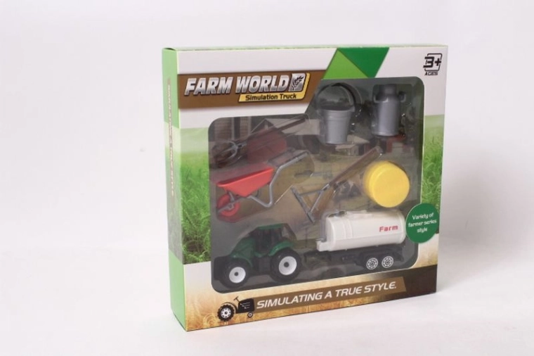 Ensemble avec tracteur Farm World