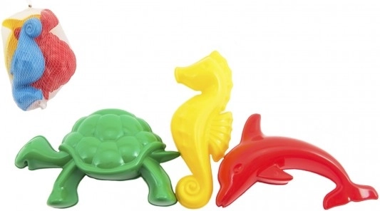 Set zandvormpjes voor kinderen (3 stuks)