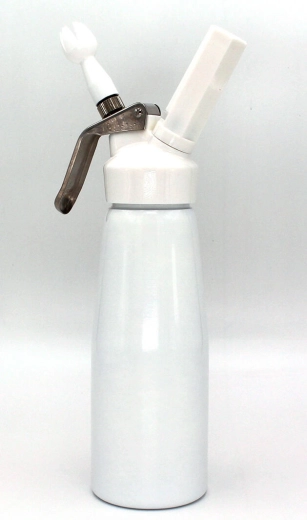 Slagroomspuit 0,5 l wit LISS Home Chef