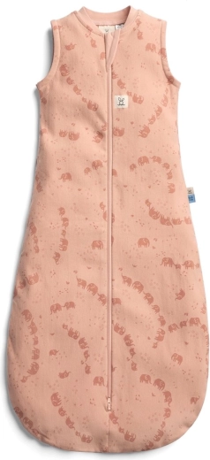 Ergopouch baby sleeping bag from organic cotton Jersey Elephant Parade 0.2 TOG (8–24 months, 8–14 kg)