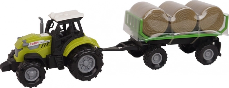 Farm Service tractor with hay trailer with sounds and lights