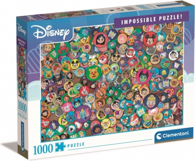 Puzzel 1000 stukjes Impossible Disney Classic