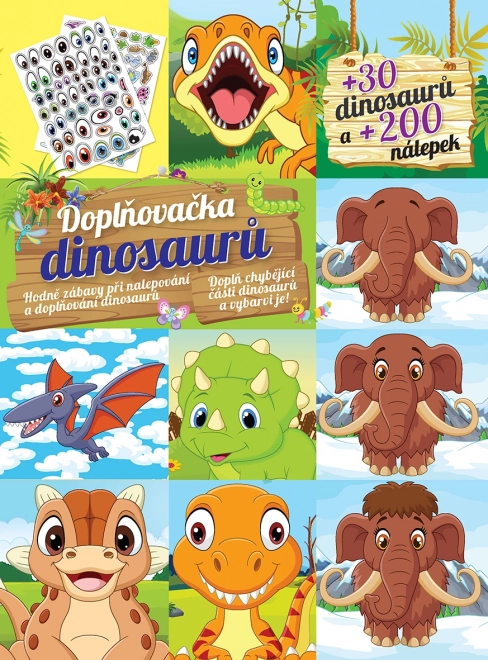 Dinosaur Fill-in Activity Book