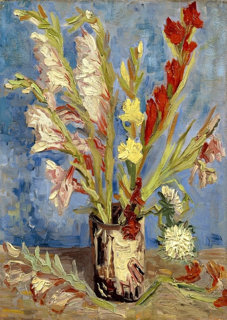 Puzzle Vincent van Gogh Vase with Gladioli