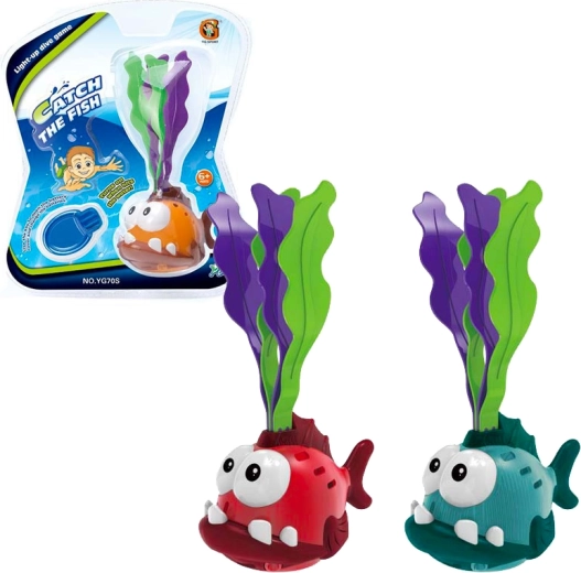 Poisson plongeur lumineux – jouet de bain (3 modèles)