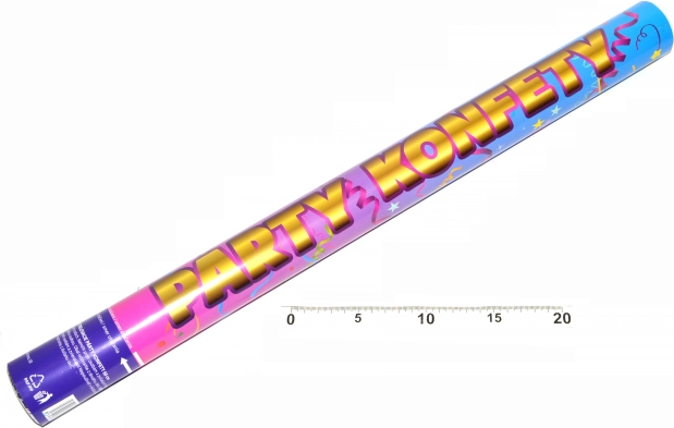 Feestconfetti schieter 60 cm