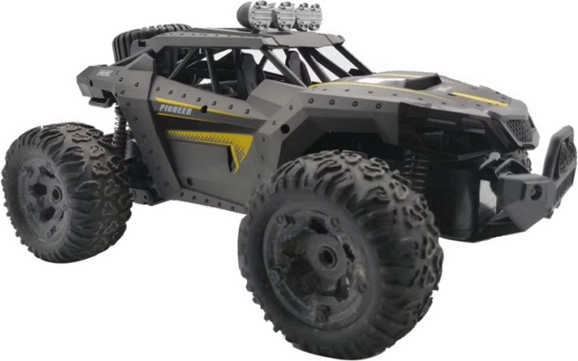 RC terreinwagen Pioneer met camera, grijs, 1:12