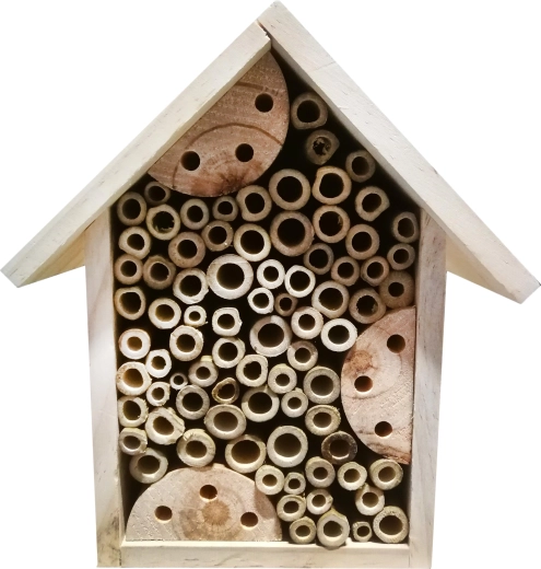 Houten insectenhuis