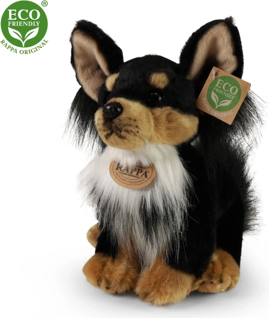 Chien chihuahua en peluche 24 cm éco‑responsable