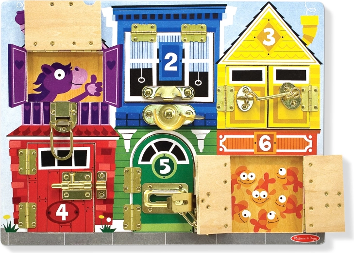 Houten slotenbord MELISSA & DOUG