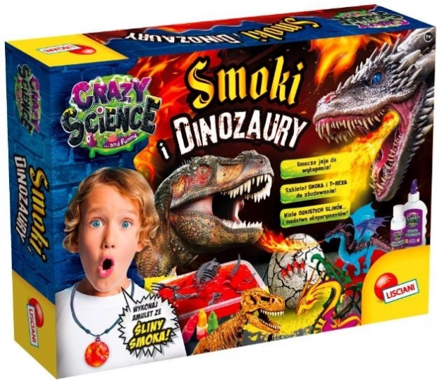 Wissenschaftsset Crazy Science – Drachen und Dinosaurier