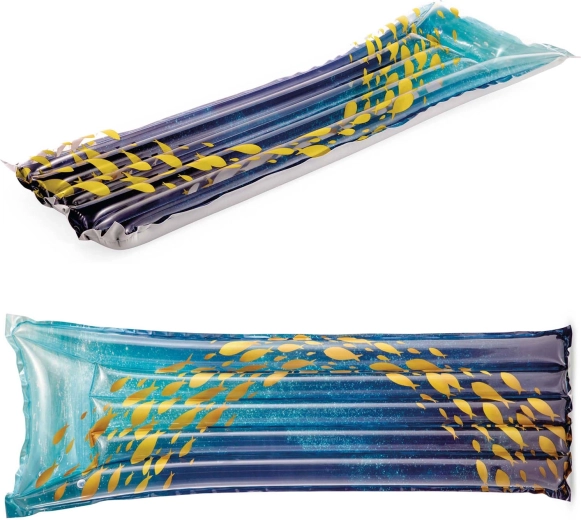 Matelas gonflable pour l’eau avec poissons INTEX 183 × 69 cm