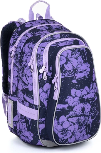 Schoolrugzak Topgal Lynn met bloemen