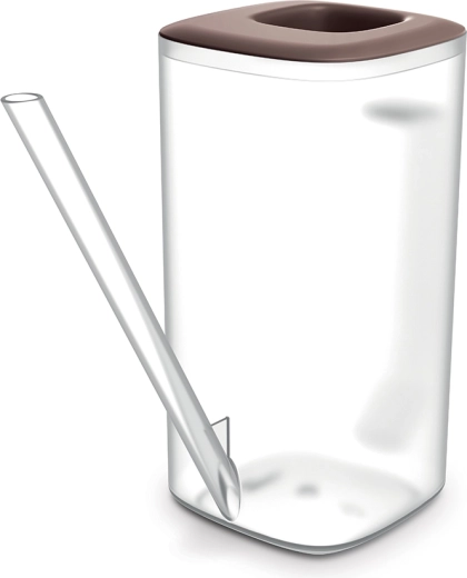 Arrosoir Tubi 1,6 l transparent/marsala