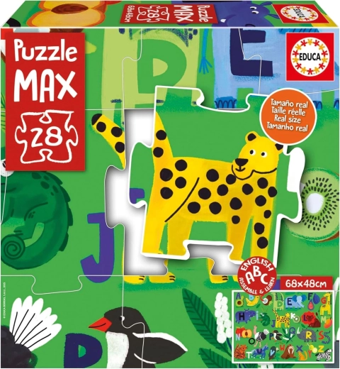 Educa puzzle Alphabet des animaux 28 pièces