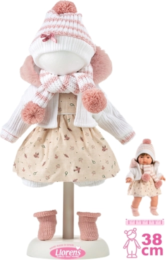 Llorens outfit for 38 cm doll – 6-piece set