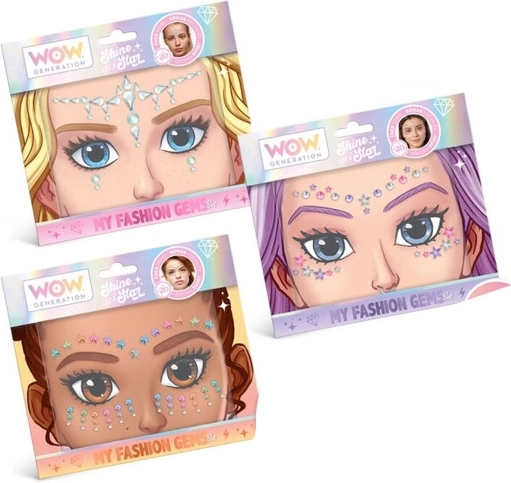 Kit de décoration du visage WOW