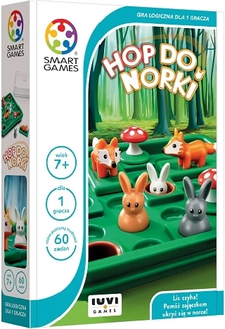 SmartGames Hoppy Floppy’s Happy Hunt – logic travel game